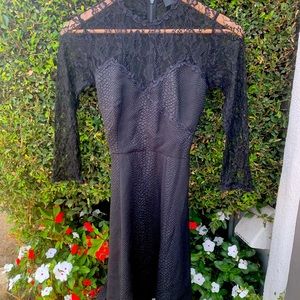 Women’s black “the kooples” dress